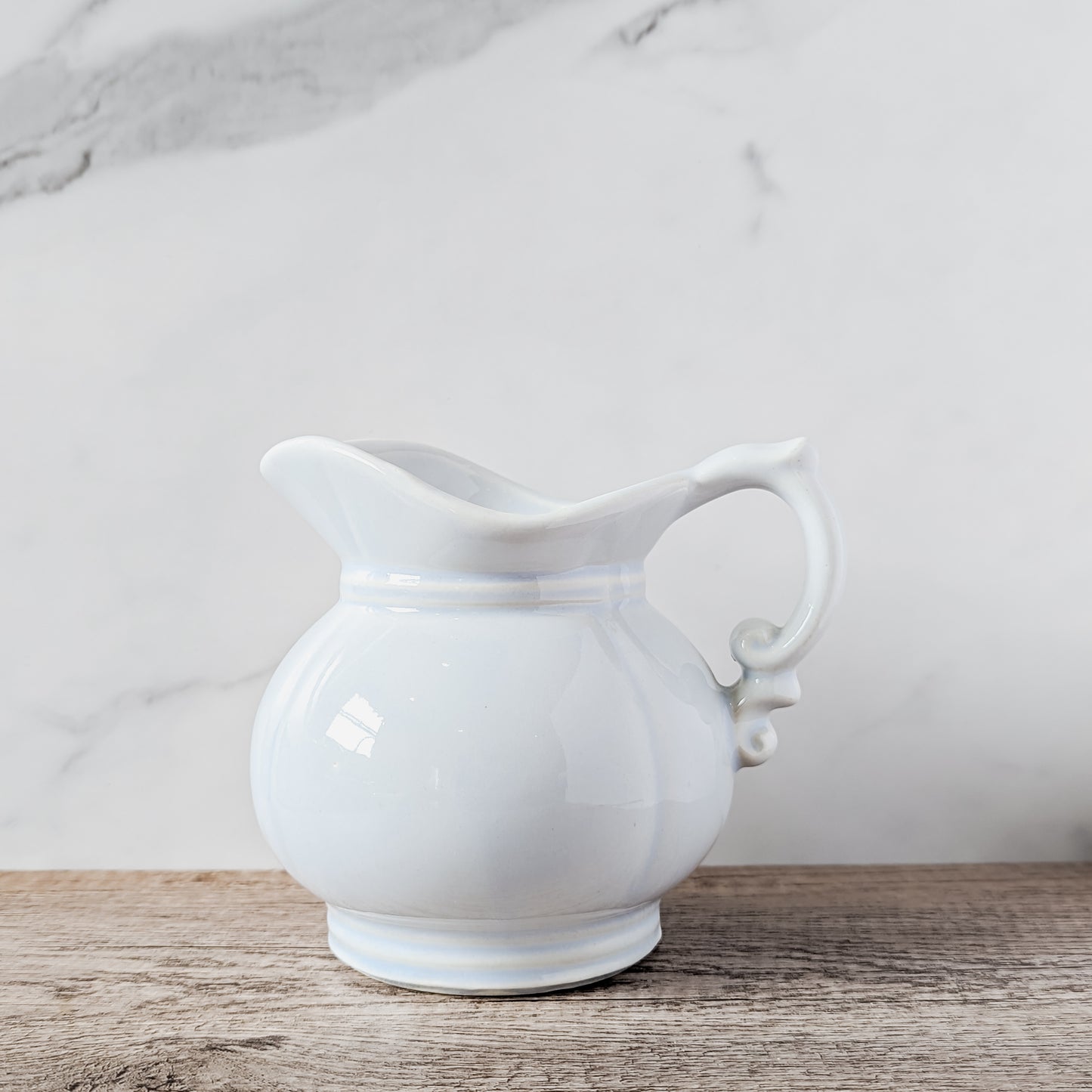 McCoy Pitcher and Bowl (includes dried flower bouquet)