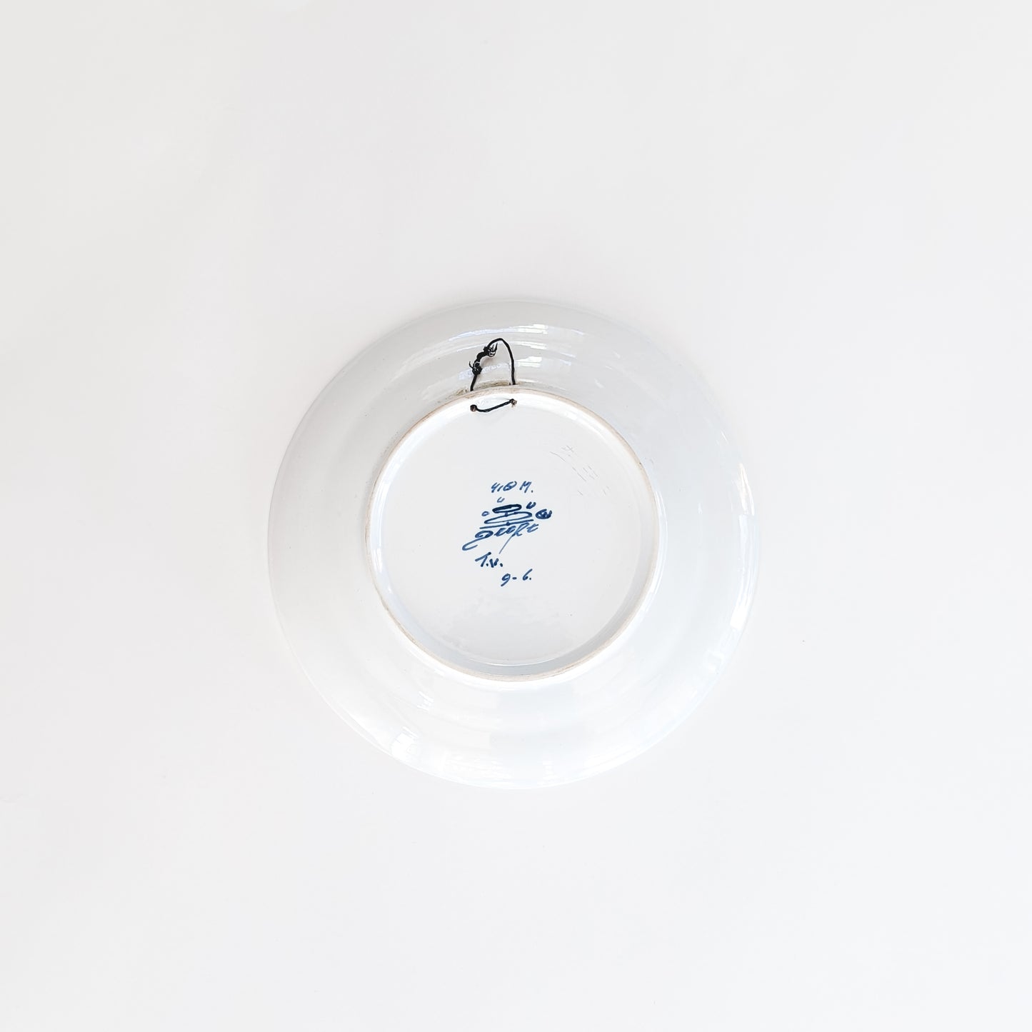 Hand-Painted Oud Delft Plate