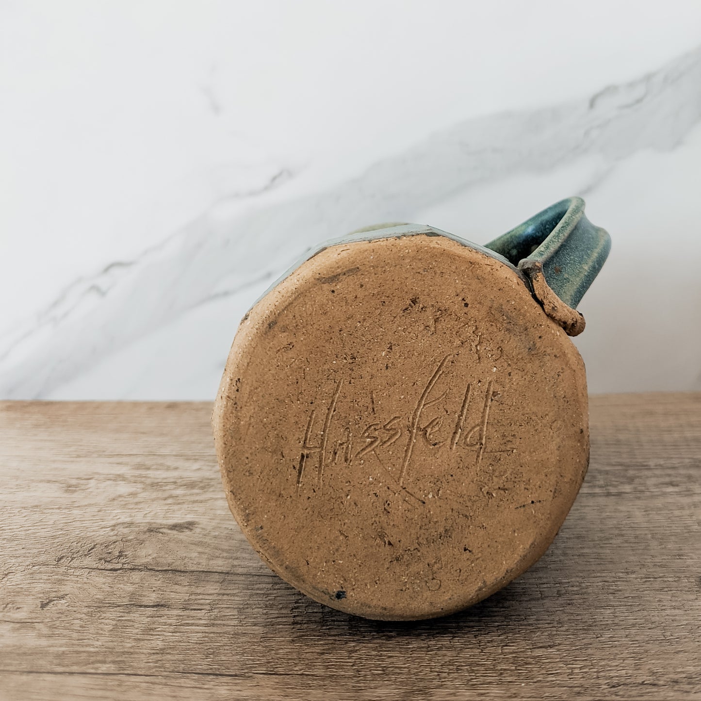 Hassfeld Stoneware Pitcher (signed)