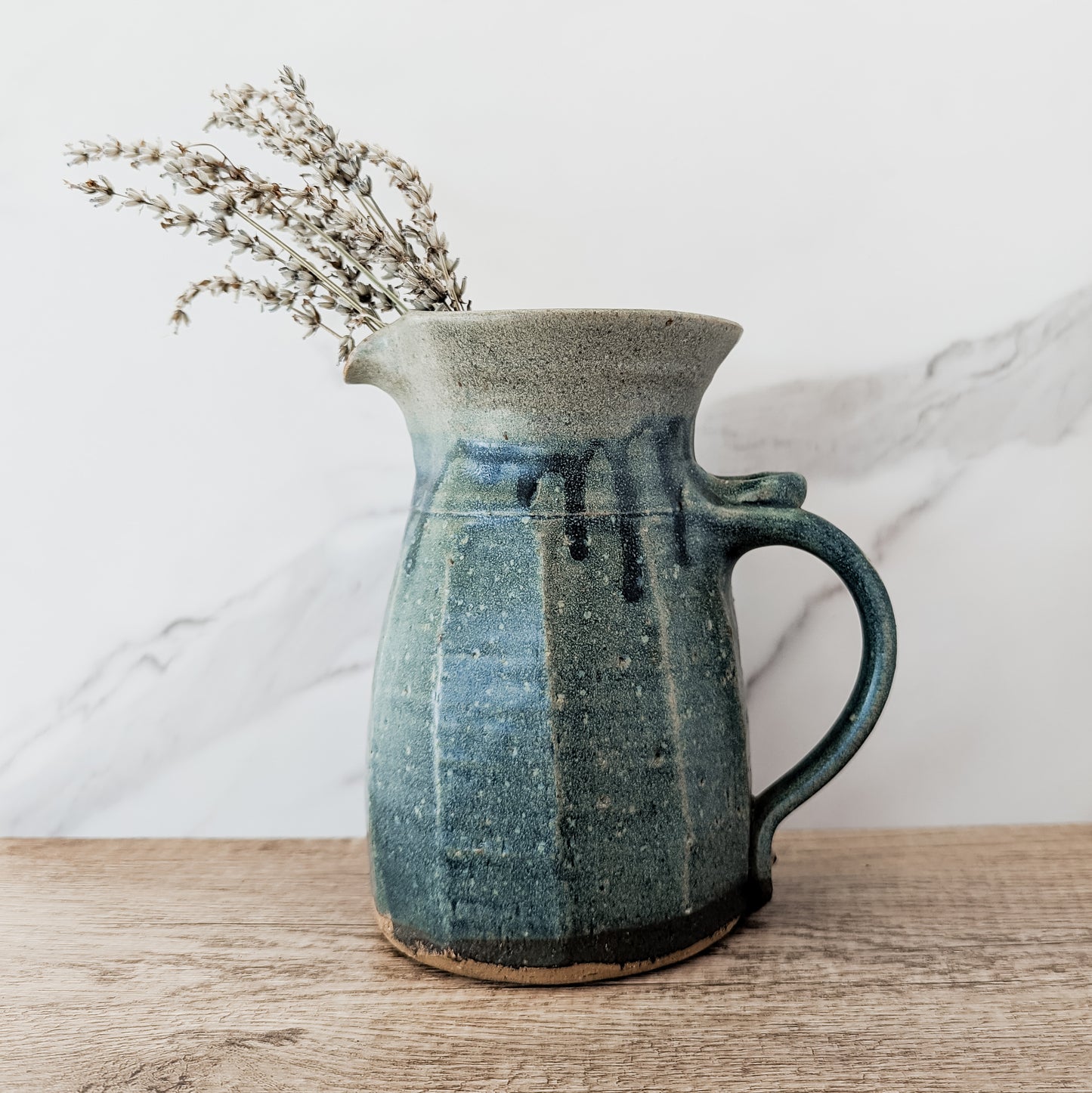 Hassfeld Stoneware Pitcher (signed)