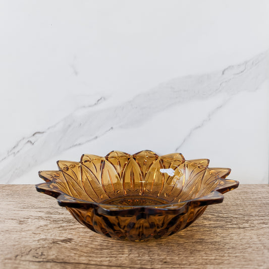 Federal Glass "Petal" Dish