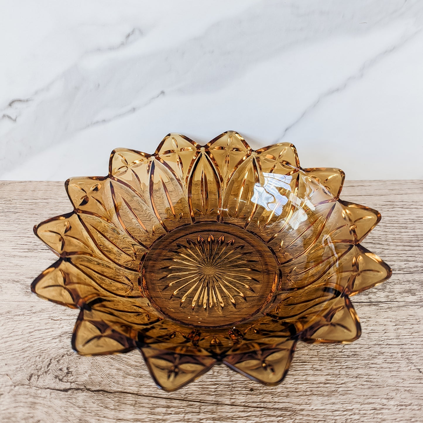 Federal Glass "Petal" Dish