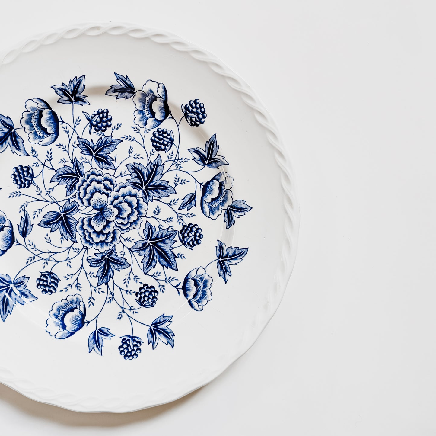 W.H. Grindley "Old Chesea" Dinner Plates (set of 2)