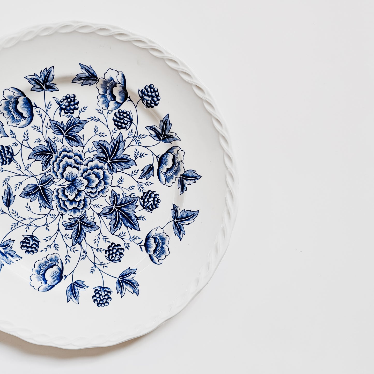 W.H. Grindley "Old Chesea" Dinner Plates (set of 2)