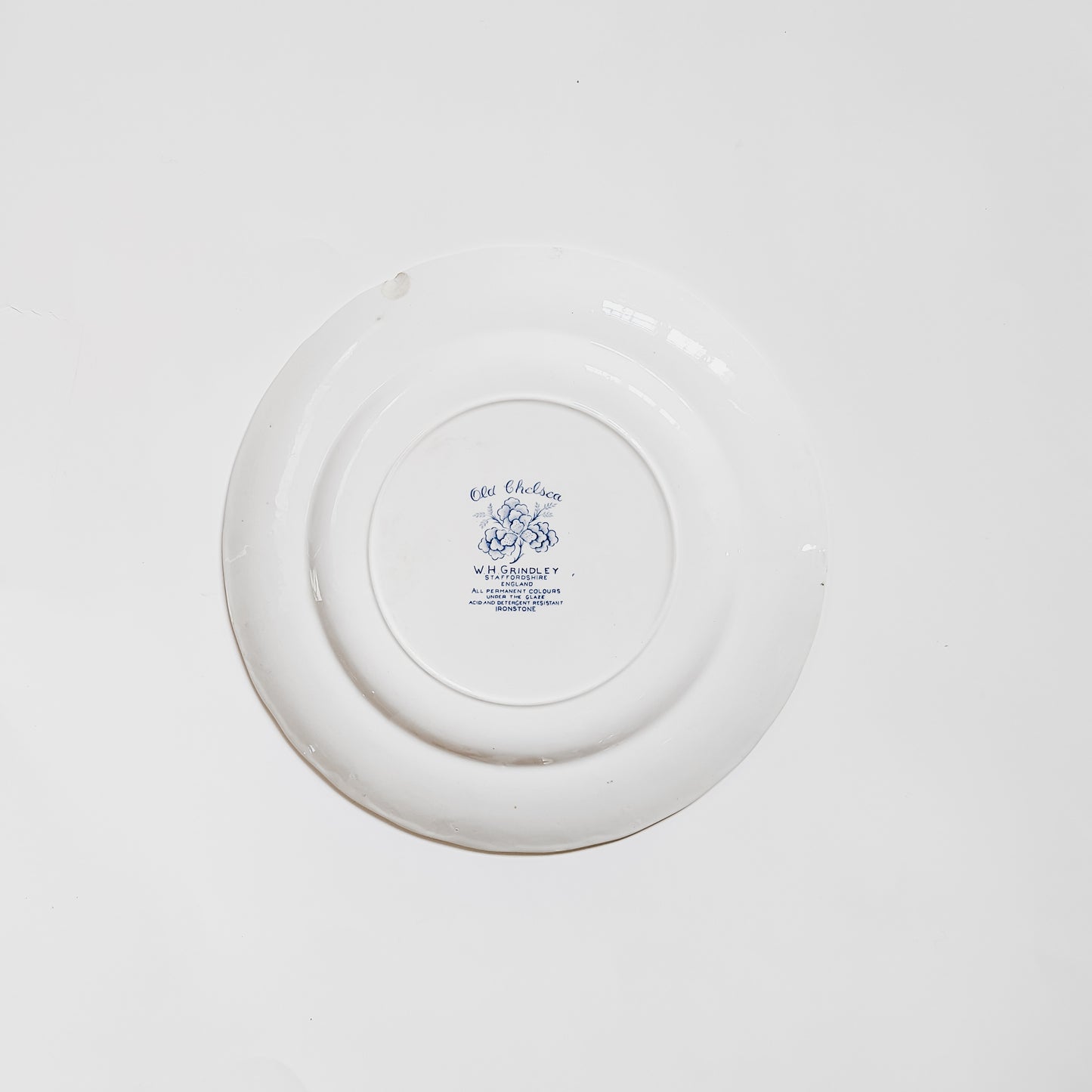 W.H. Grindley "Old Chesea" Dinner Plates (set of 2)