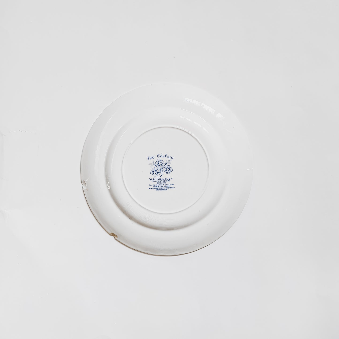 W.H. Grindley "Old Chesea" Dinner Plates (set of 2)