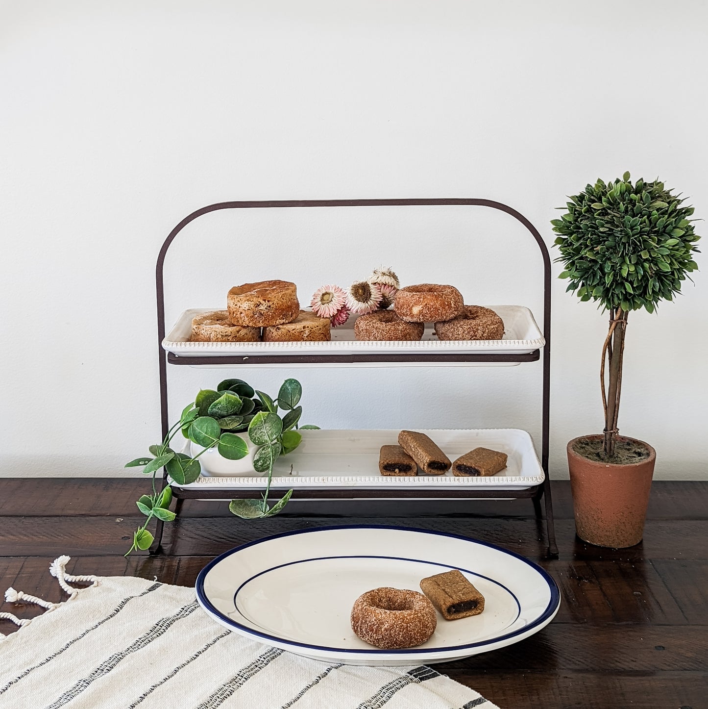 Homer Laughlin Rolled Edge Serving Platter