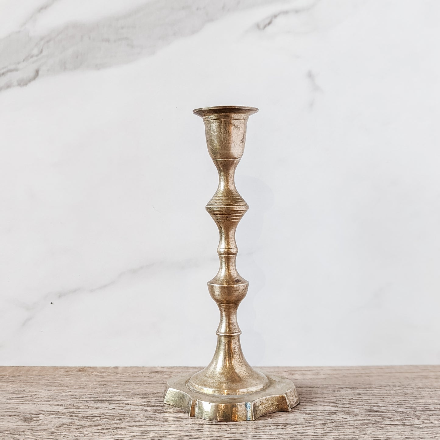 Vintage Brass Candle Holder