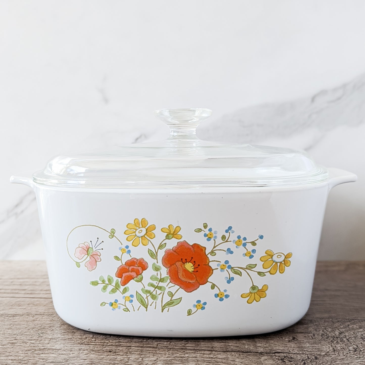 Corning Ware 3 Quart "Wildflower" Casserole Dish