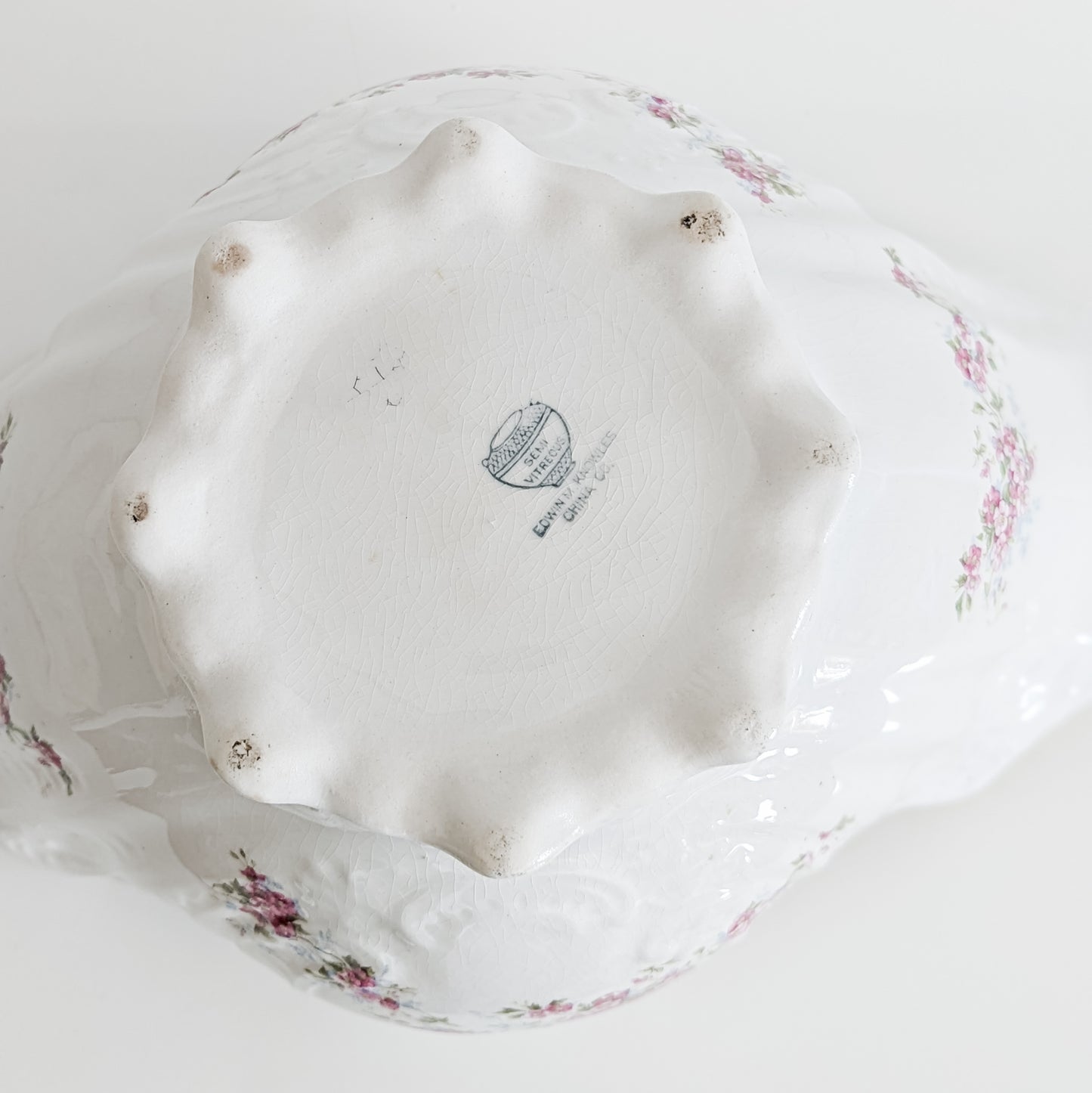 Edwin M. Knowles Scalloped Bowl