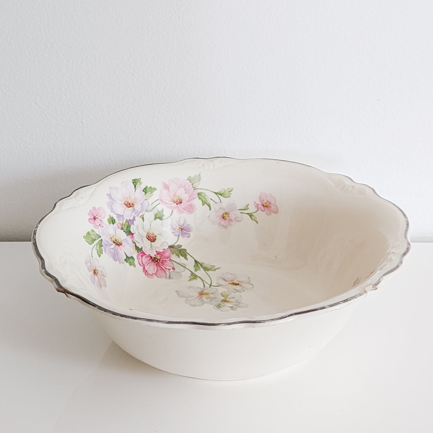 Homer Laughlin "Virginia Rose" Serving Bowl (set of 2)