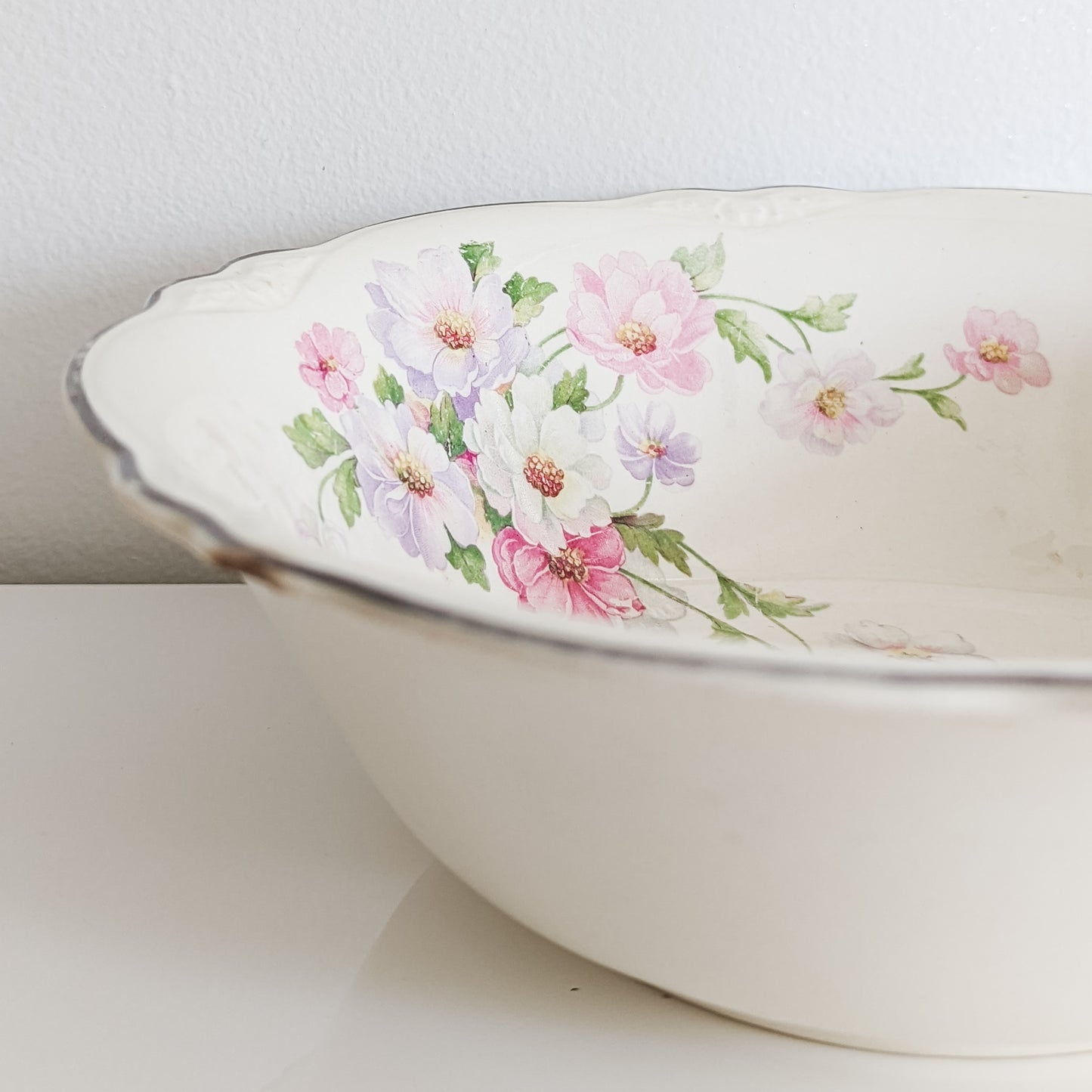 Homer Laughlin "Virginia Rose" Serving Bowl (set of 2)